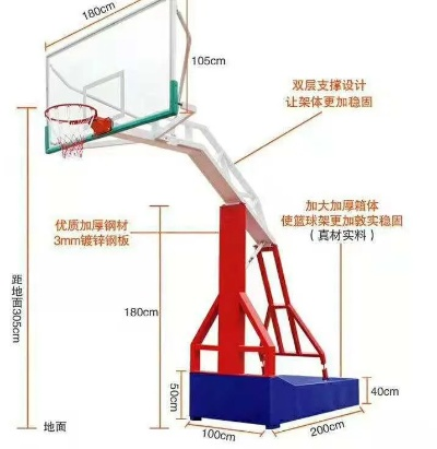 国标篮球架尺寸详解（必备知识，让你选购更得心应手）