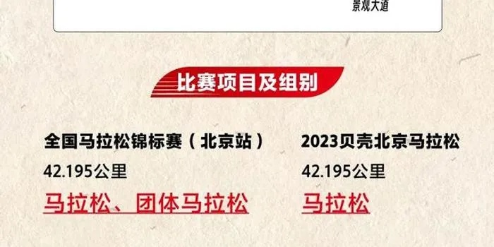 2023年北京马拉松报名攻略（最全参赛指南，让你跑出PB）